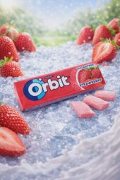 Žvýkačka Orbit Jahoda 14g 