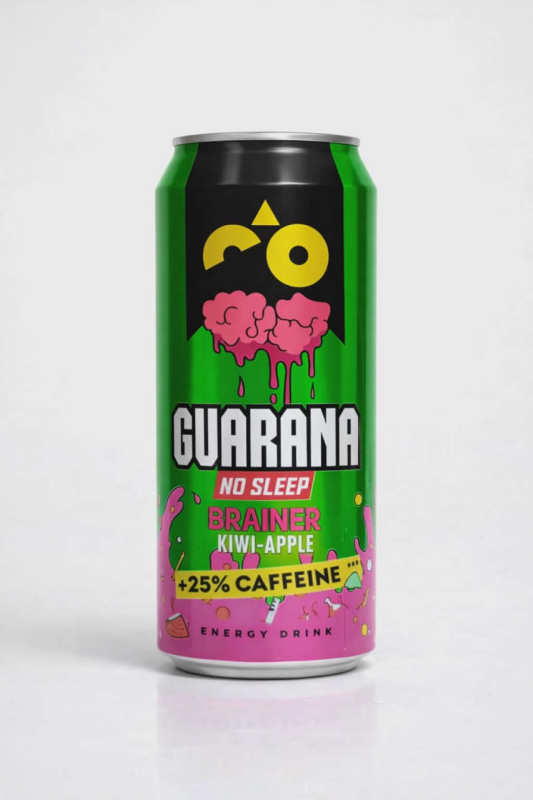 GUARANA BRAINER KIWI-APPLE ENERGY 0,5L