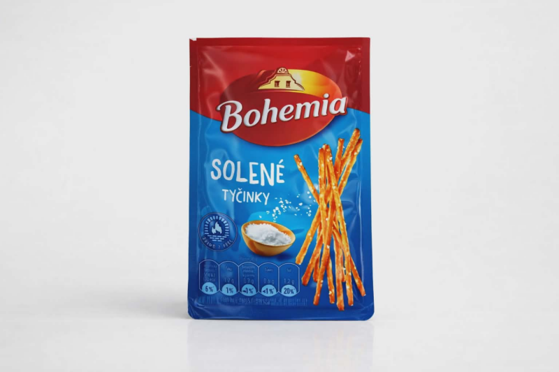 Tyčinky Bohemia solené 80g