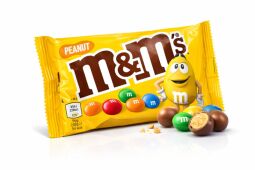  Bonbony M&M's - arašídy v čokoládě, 45 g