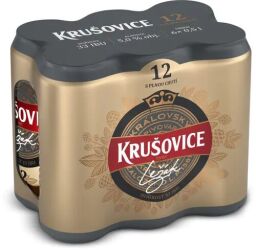 Krušovice Královský ležák 12, světlý, plech multipack 6x500 ml