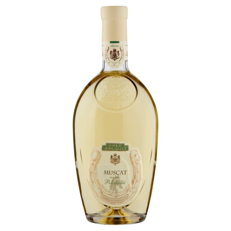 Bostavan Muscat bílé polosladké víno 750ml