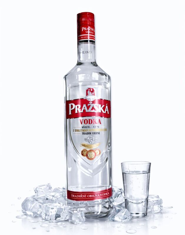 Vodka Pražská 0,5l 37,5%