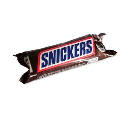 Snickers Mléčná čokoláda plněná nugátem, karamelem a arašídy 50g