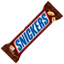 Snickers Mléčná čokoláda plněná nugátem, karamelem a arašídy 50g