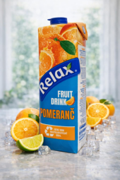 RELAX FRUIT DRINK pomeranč 1l