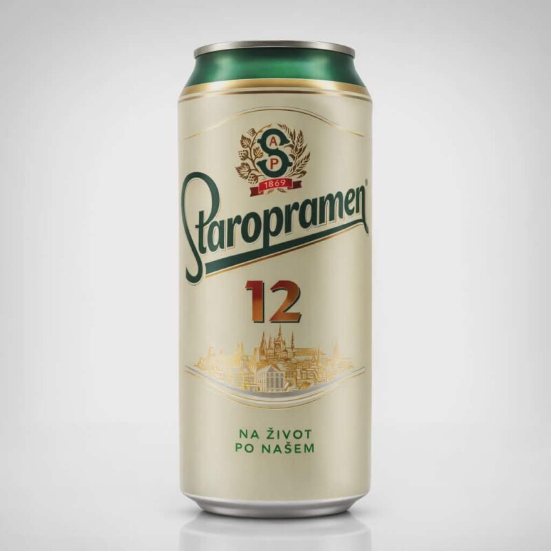 Staropramen 12 0,5l plech