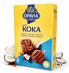 Zlaté Koka kakaové sušenky s kokosem 180 g